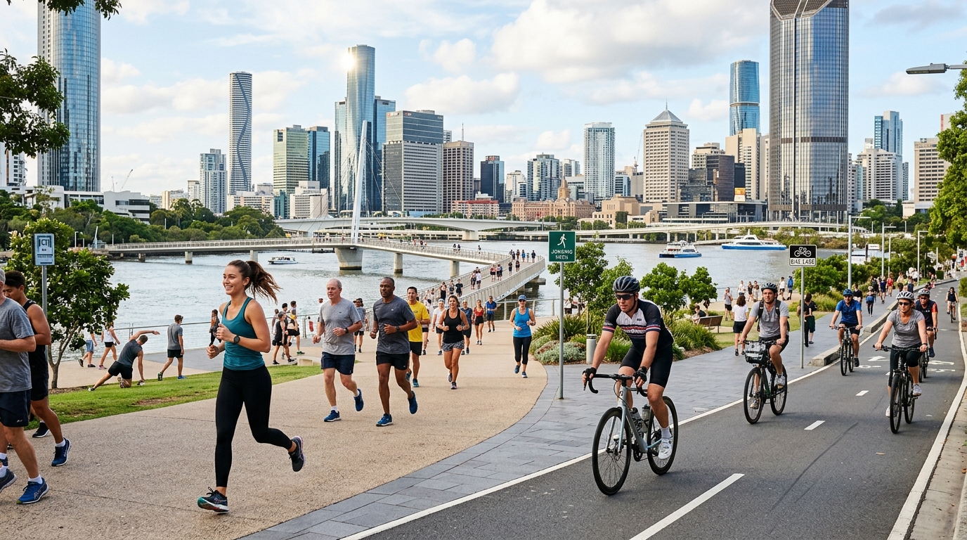 Aktivní životní styl v moderním městě